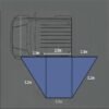 180 degree 2M Car Wing Awning