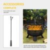 2 in 1 Fire Pit with Grill1
