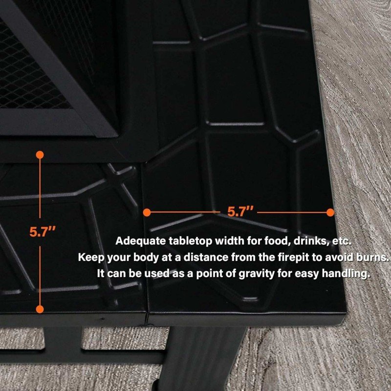 32 Inch Fire Pit Table