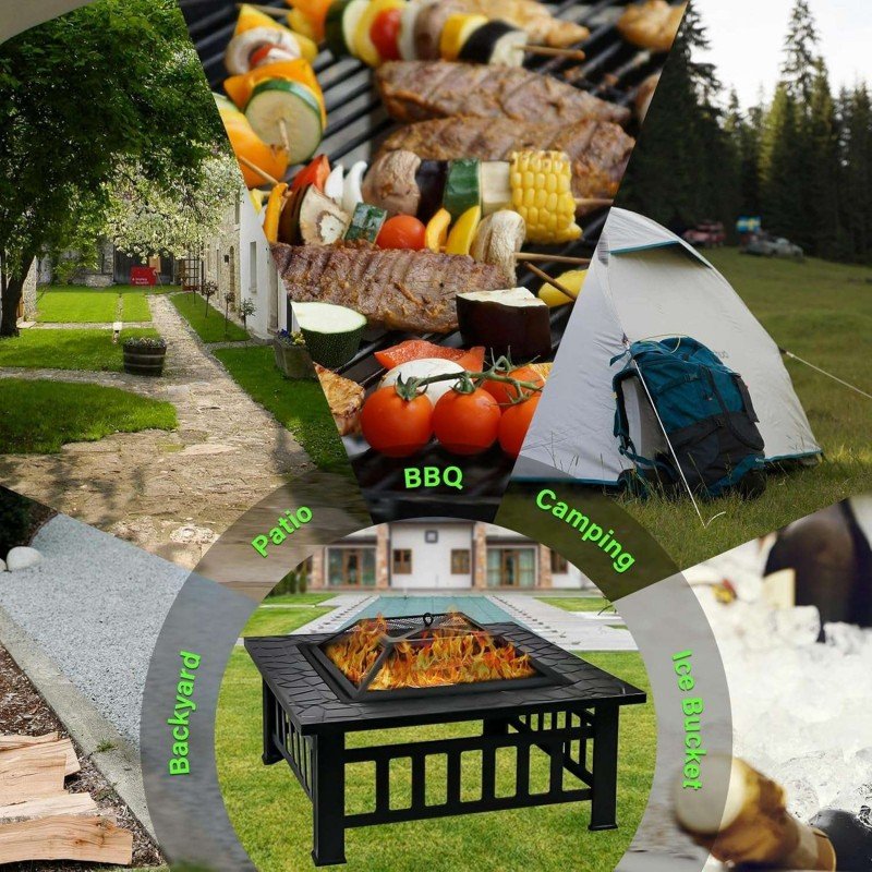 32 Inch Fire Pit Table