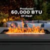 42 Inch Gas Fire Pit Table