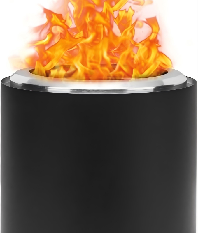 9inch stainless smokeless table firepit