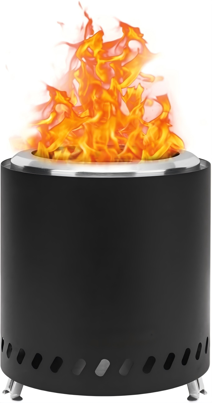 9inch stainless smokeless table firepit