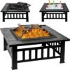 FirePit Table with Fire pocker