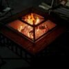FirePit Table with Fire pocker