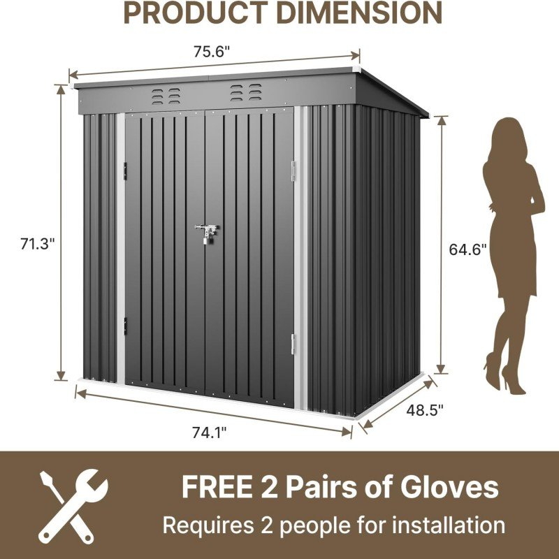 Metal Outdoor Storage Cabinet