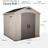 Resin Outdoor Shed with Floor