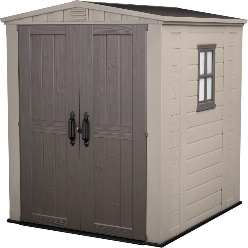 Resin Outdoor Shed with Floor