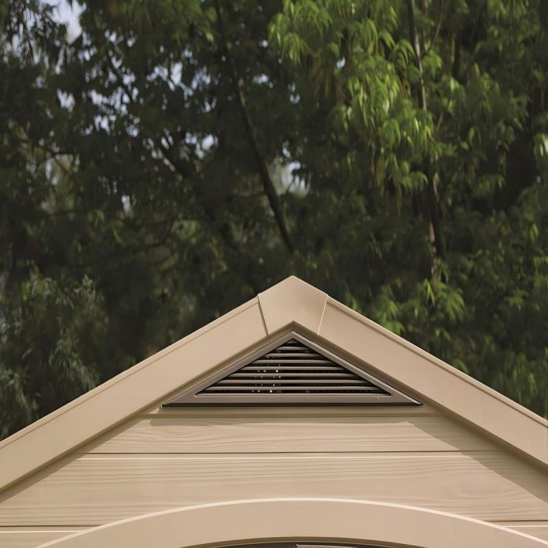Resin Outdoor Shed with Floor