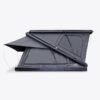 Z shape hard shell rooftop tent