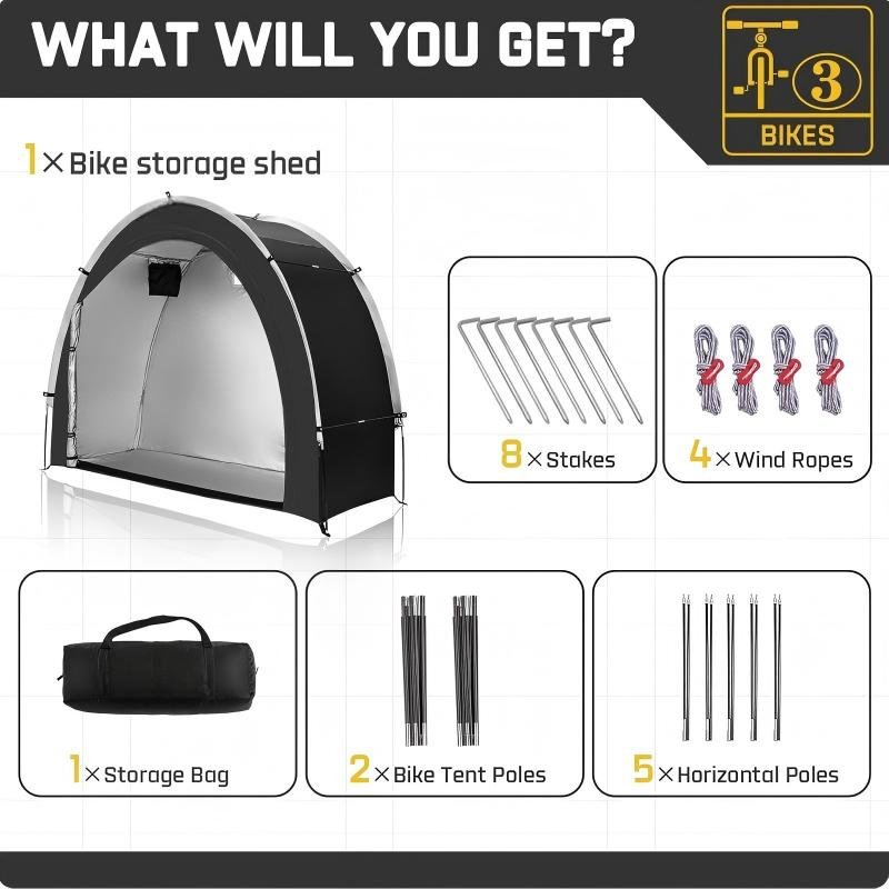 bike storage shed