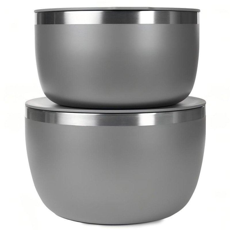 stainless picnic bowl set