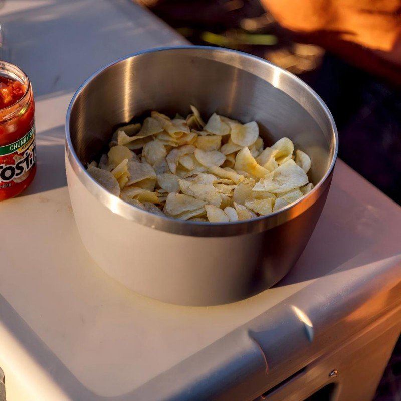 stainless picnic bowl set