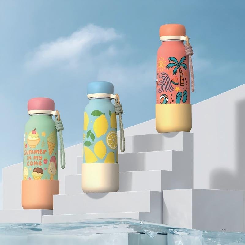 new sport water bottle with handle